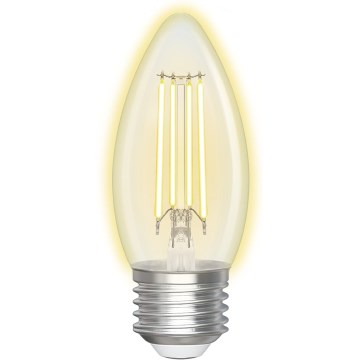 Dimmbare LED-Lampe FILAMENT C35 E27/4,5W/230V 2700-6500K Wi-Fi - Aigostar