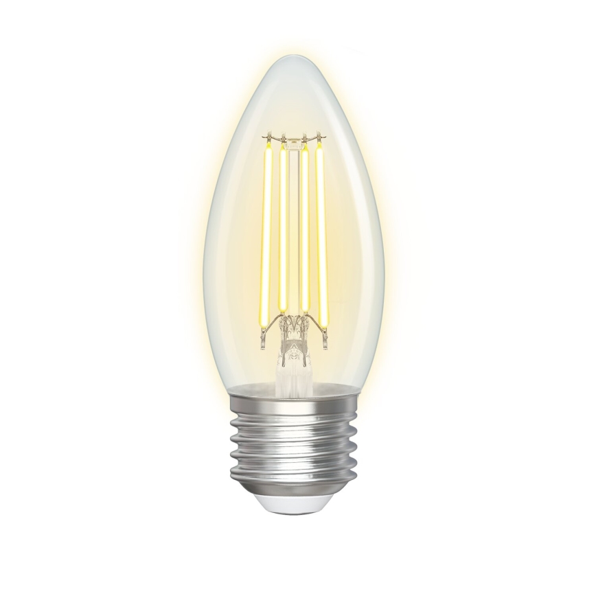 Dimmbare LED-Lampe FILAMENT C35 E27/4,5W/230V 2700-6500K Wi-Fi - Aigostar