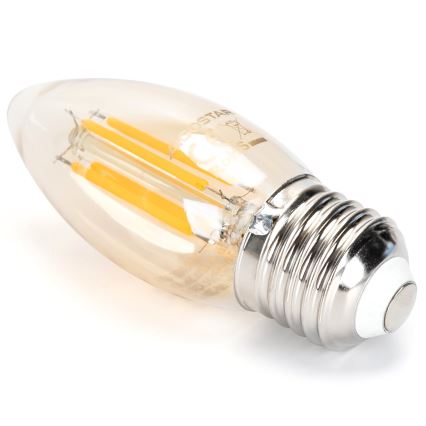 Dimmbare LED-Lampe FILAMENT C35 E27/4W/230V 2200K - Aigostar