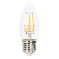 Dimmbare LED-Lampe FILAMENT C35 E27/4W/230V 2700K - Aigostar