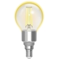 Dimmbare LED-Lampe FILAMENT G45 E14/4,5W/230V 2700-6500K Wi-Fi - Aigostar