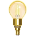 Dimmbare LED-Lampe FILAMENT G45 E14/4,5W/230V 2700-6500K Wi-Fi - Aigostar