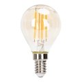 Dimmbare LED-Lampe FILAMENT G45 E14/4W/230V 2200K - Aigostar