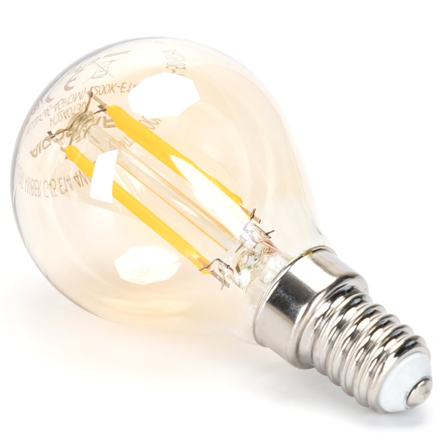 Dimmbare LED-Lampe FILAMENT G45 E14/4W/230V 2200K - Aigostar
