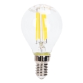 Dimmbare LED-Lampe FILAMENT G45 E14/4W/230V 6500K - Aigostar