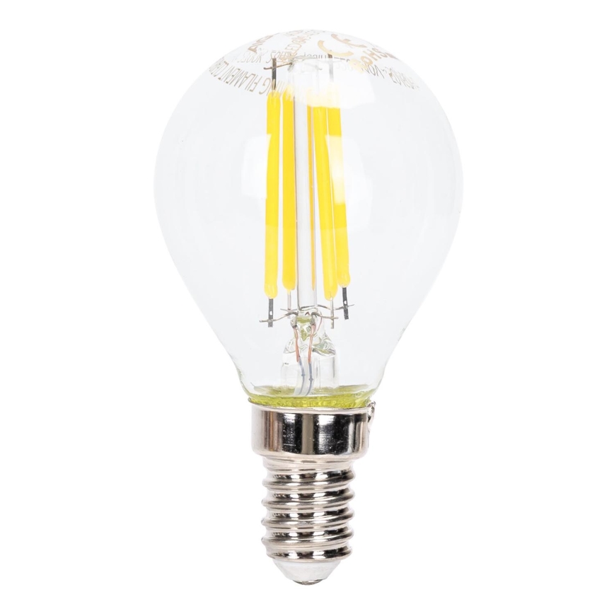 Dimmbare LED-Lampe FILAMENT G45 E14/4W/230V 6500K - Aigostar