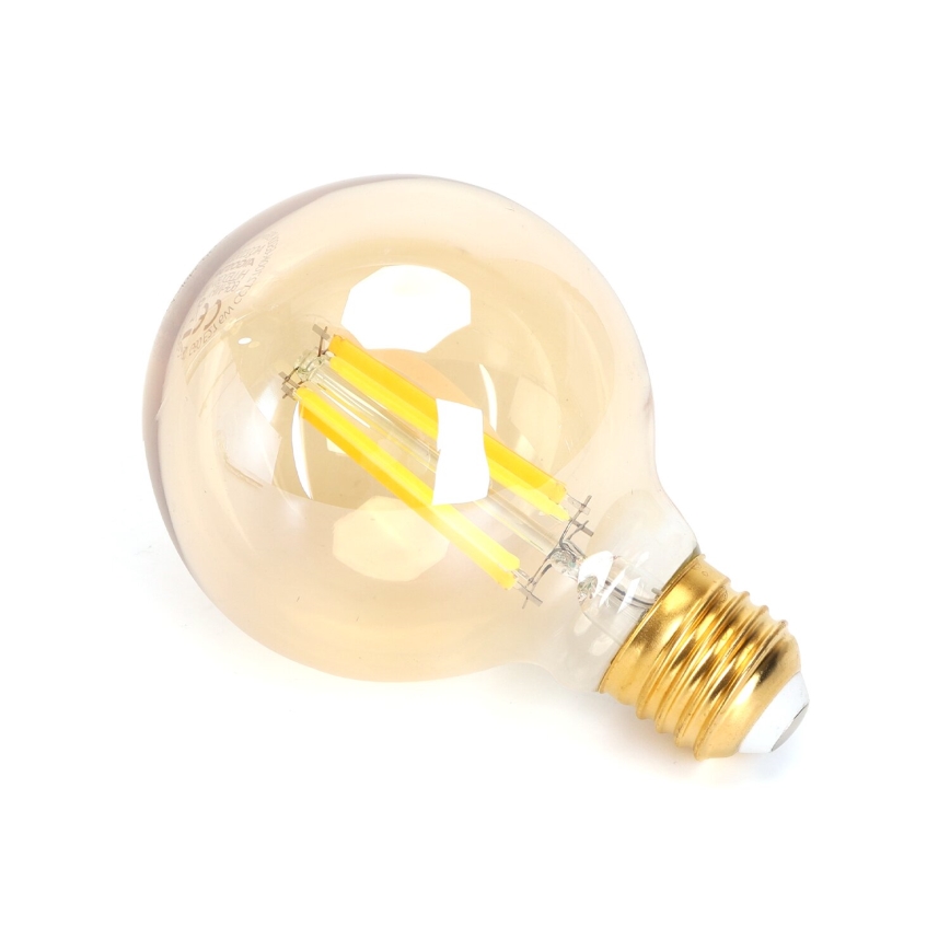 Dimmbare LED-Lampe FILAMENT G80 E27/6W/230V 2700-6500K Wi-Fi - Aigostar