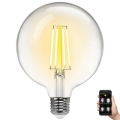 Dimmbare LED-Lampe FILAMENT MESH Smart G125 E27/6W/230V 2700-6500K - Aigostar