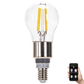 Dimmbare LED-Lampe FILAMENT MESH Smart G45 E14/4,5W/230V 2700-6500K - Aigostar
