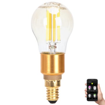 Dimmbare LED-Lampe FILAMENT MESH Smart G45 E14/4,5W/230V 2700-6500K - Aigostar