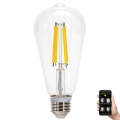 Dimmbare LED-Lampe FILAMENT MESH Smart ST64 E27/6W/230V 2700-6500K - Aigostar
