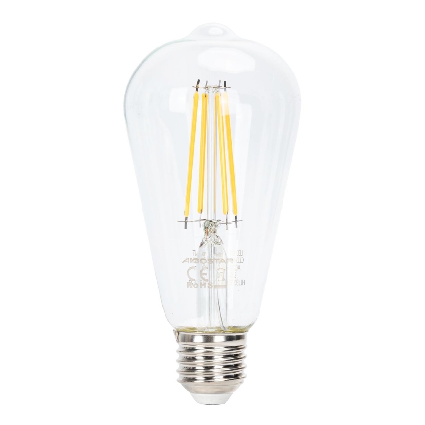 Dimmbare LED-Lampe FILAMENT ST64 E27/6W/230V 2700K - Aigostar