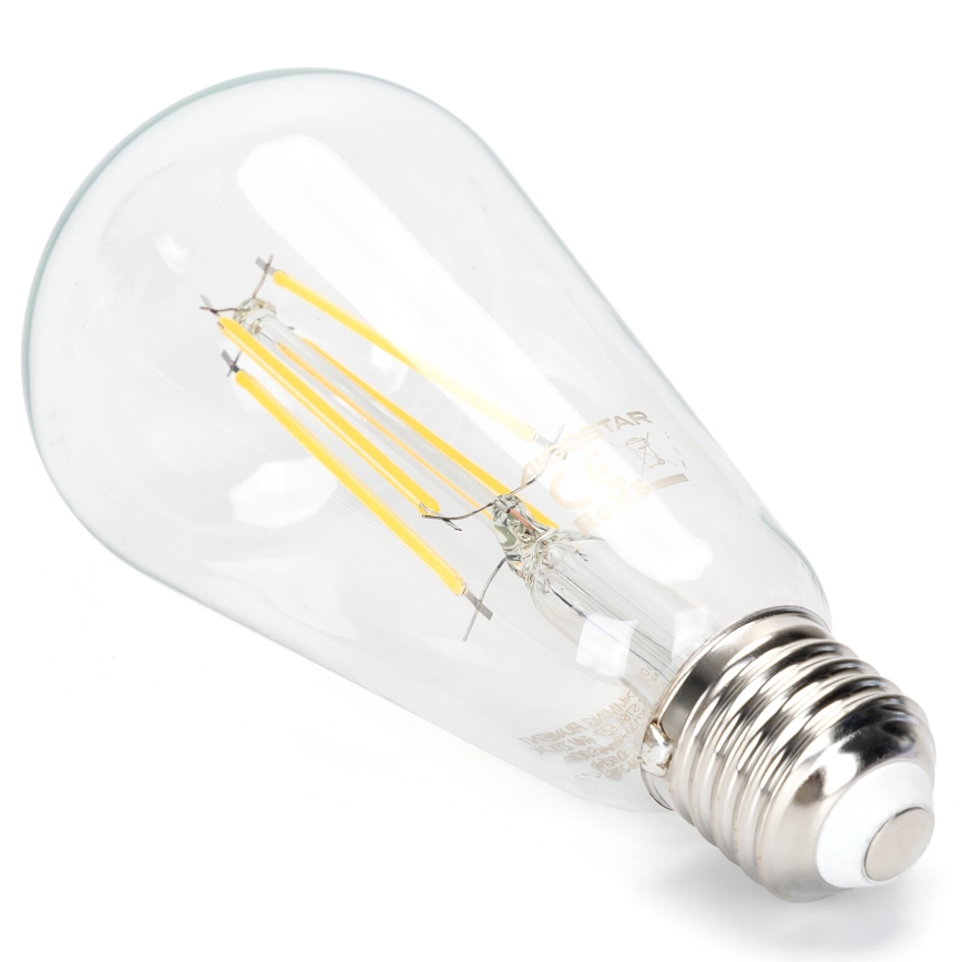 Dimmbare LED-Lampe FILAMENT ST64 E27/6W/230V 2700K - Aigostar