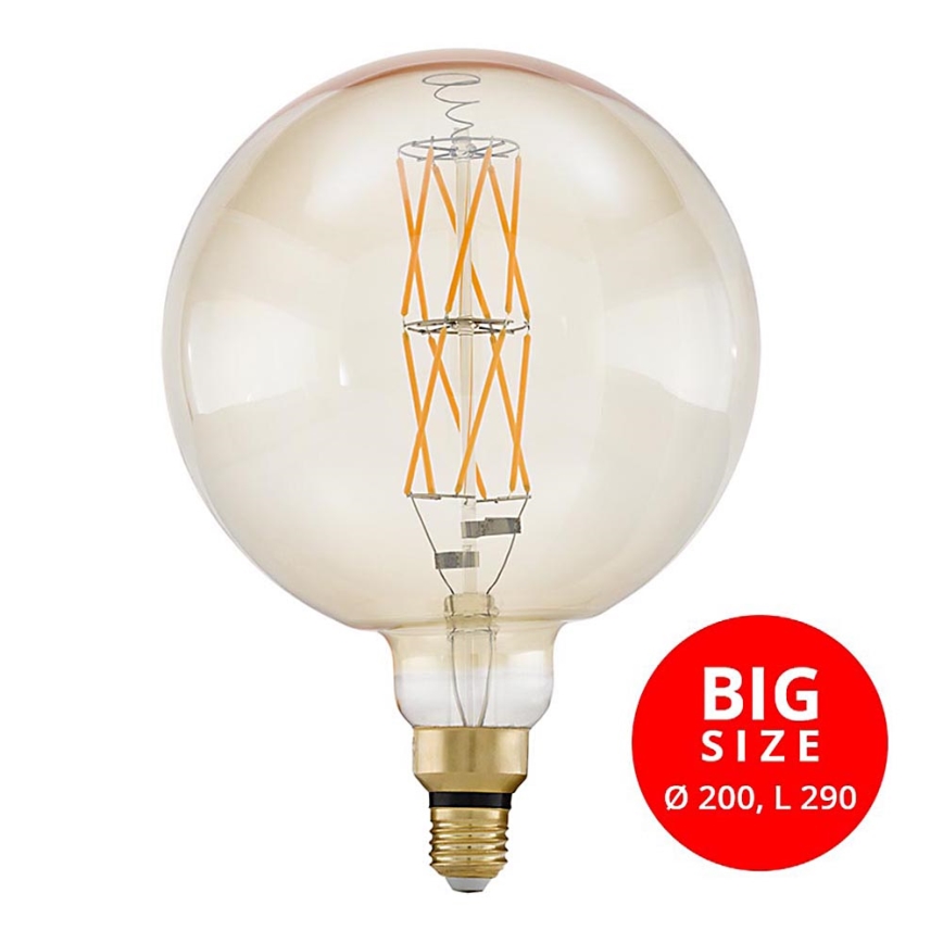 Dimmbare LED-Lampe G200 E27/8W/230V 2100K - Eglo 11687
