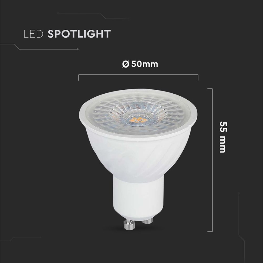 Dimmbare LED-Lampe GU10/6W/230V 3000K 110°