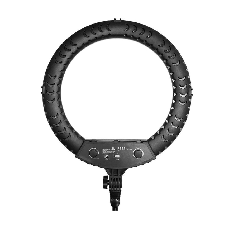 Dimmbare LED-Lampe mit Stativ und Halterung zum Vloggen LED/55W/230V CRI 90 + Fernbedienung