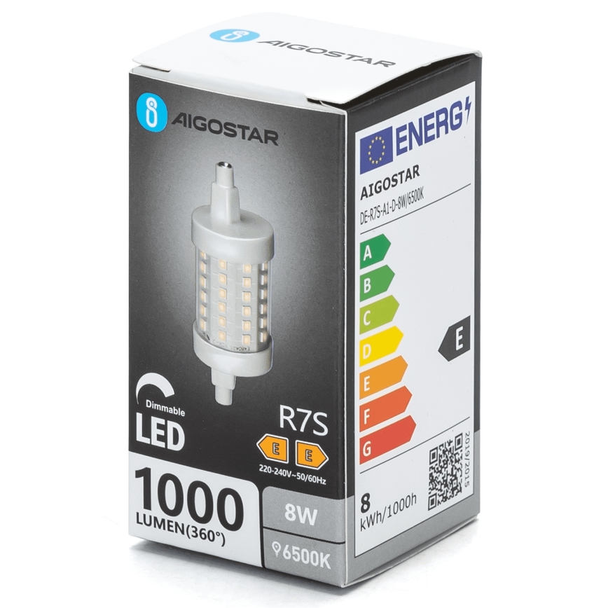 Dimmbare LED-Lampe R7s/8W/230V 6500K - Aigostar