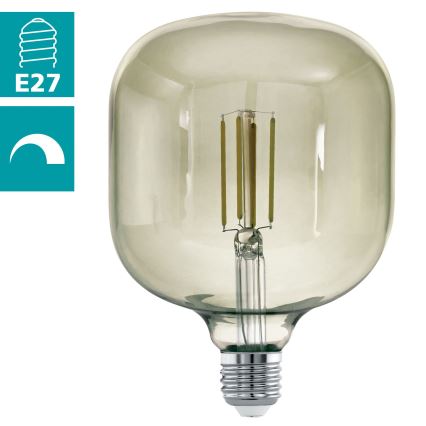 Dimmbare LED-Lampe VINTAGE E27/4W/230V 3000K  - Eglo 12597