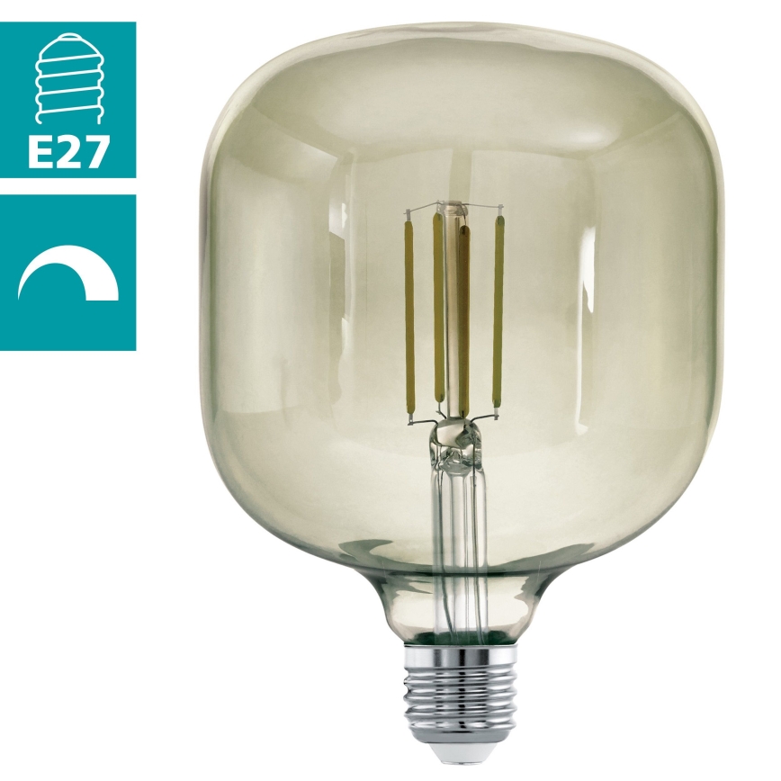 Dimmbare LED-Lampe VINTAGE E27/4W/230V 3000K  - Eglo 12597