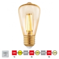 Dimmbare LED-Lampe VINTAGE ST48 E27/3W/230V 2200K - STEPDIMMING - Eglo 12521