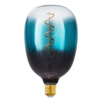 Dimmbare LED-Lampe VINTAGE T120 E27/4W/230V 2000K blau - Eglo 110224