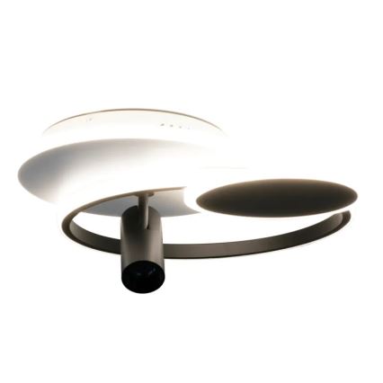 Dimmbare LED-Deckenleuchte LED/65W/230V 3000-6500K weiß/schwarz + Fernbedienung