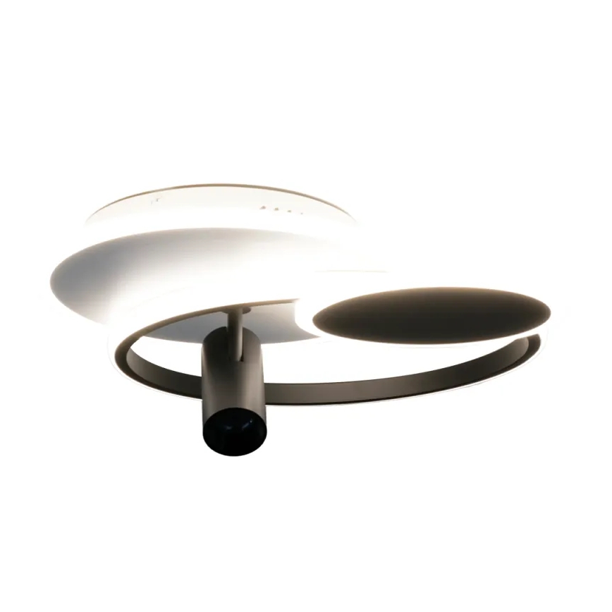 Dimmbare LED-Deckenleuchte LED/65W/230V 3000-6500K weiß/schwarz + Fernbedienung