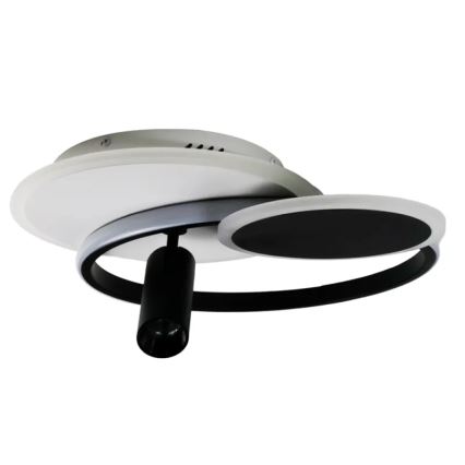 Dimmbare LED-Deckenleuchte LED/65W/230V 3000-6500K weiß/schwarz + Fernbedienung