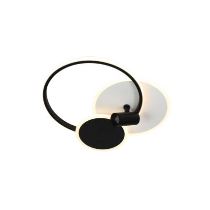 Dimmbare LED-Deckenleuchte LED/65W/230V 3000-6500K weiß/schwarz + Fernbedienung