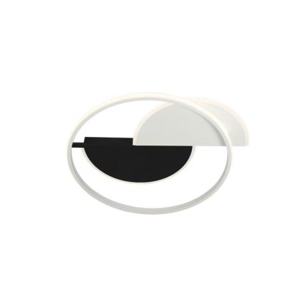 Dimmbare LED-Deckenleuchte LED/70W/230V 3000-6500K weiß/schwarz + Fernbedienung