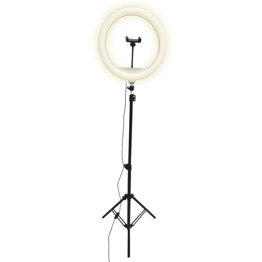 Dimmbare LED-Leuchte mit Stativ und Halterung für Vlogging LED/15W/5V 2700-6500K