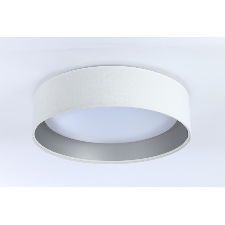 Dimmbare LED-Deckenleuchte SMART GALAXY LED/24W/230V d 45 cm 2700-6500K Wi-Fi Tuya weiß/silbern + Fernbedienung