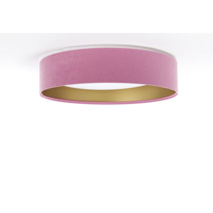 Dimmbare LED-Deckenleuchte SMART GALAXY LED/24W/230V d 45 cm 2700-6500K Wi-Fi Tuya pink/golden + Fernbedienung