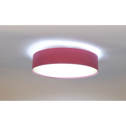 Dimmbare LED-Deckenleuchte SMART GALAXY LED/24W/230V d 45 cm 2700-6500K Wi-Fi Tuya pink/golden + Fernbedienung