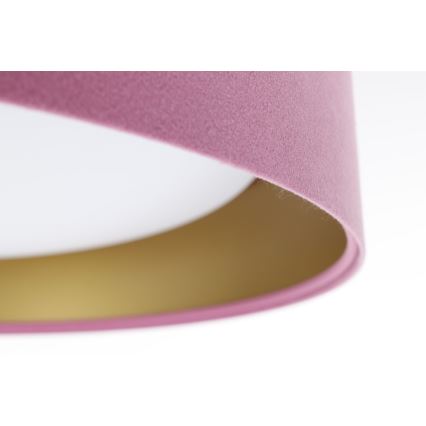 Dimmbare LED-Deckenleuchte SMART GALAXY LED/24W/230V d 45 cm 2700-6500K Wi-Fi Tuya pink/golden + Fernbedienung