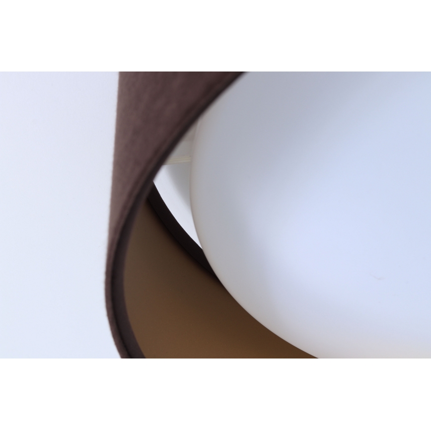 Dimmbare LED-Deckenleuchte SMART GALAXY LED/36W/230V d 55 cm 2700-6500K Wi-Fi Tuya braun/golden + Fernbedienung