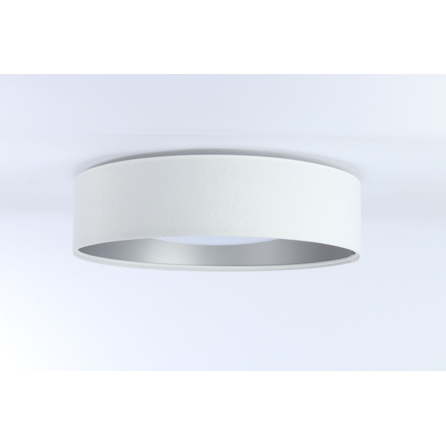 Dimmbare LED-Deckenleuchte SMART GALAXY LED/36W/230V d 55 cm 2700-6500K Wi-Fi Tuya weiß/silbern+ Fernbedienung