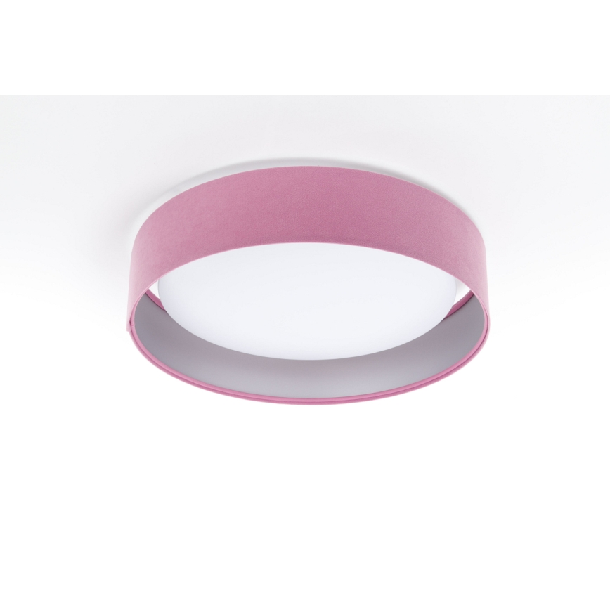 Dimmbare LED-Deckenleuchte SMART GALAXY LED/36W/230V d 55 cm 2700-6500K Wi-Fi Tuya pink/silbern + Fernbedienung