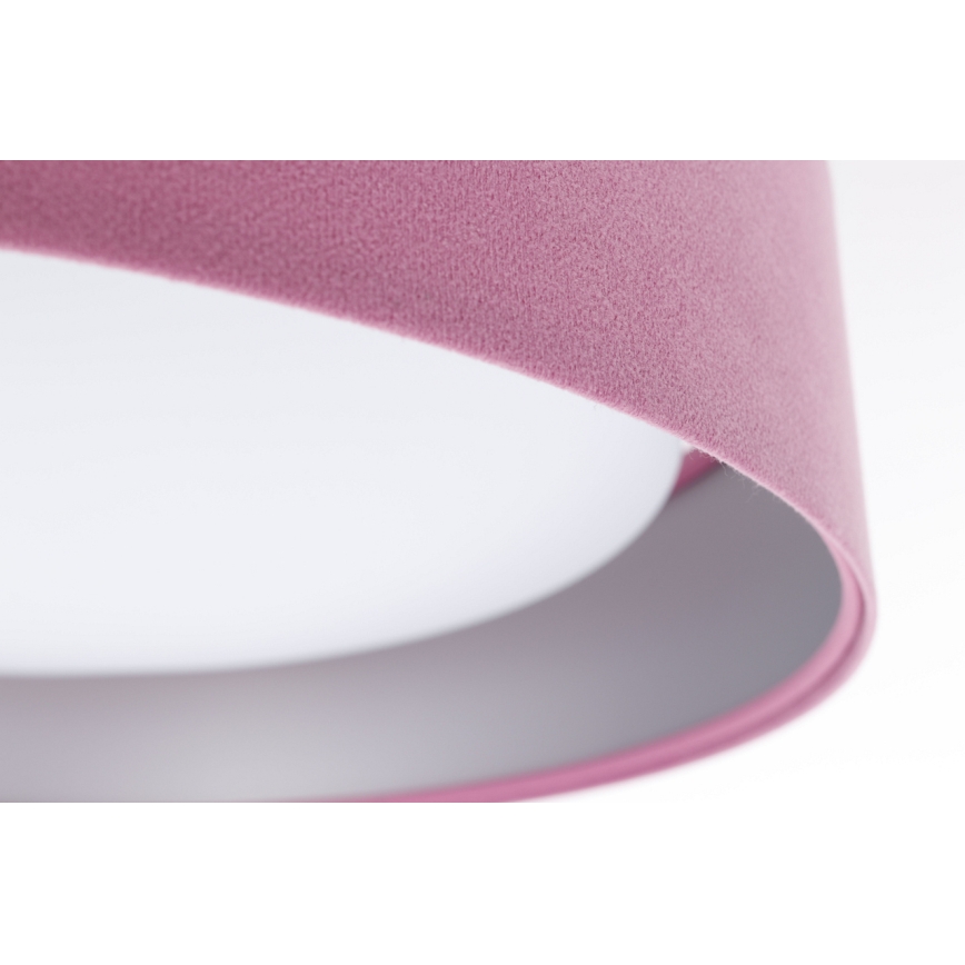Dimmbare LED-Deckenleuchte SMART GALAXY LED/36W/230V d 55 cm 2700-6500K Wi-Fi Tuya pink/silbern + Fernbedienung