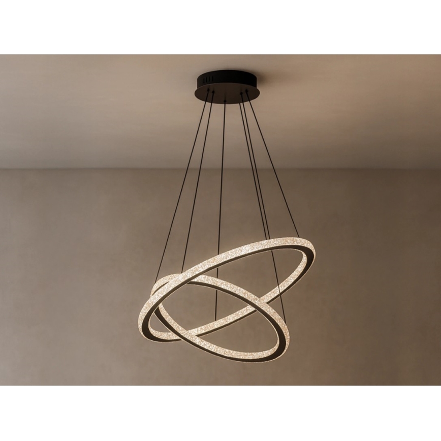 Dimmbare LED-Pendelleuchte an Kabel LED/150W/230V 3000-6500K + Fernbedienung