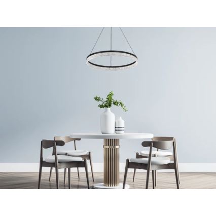 LED-dimmbare Pendelleuchte ALIANZ LED/45W/230V 3000-6000K Durchmesser 60 cm + Fernbedienung
