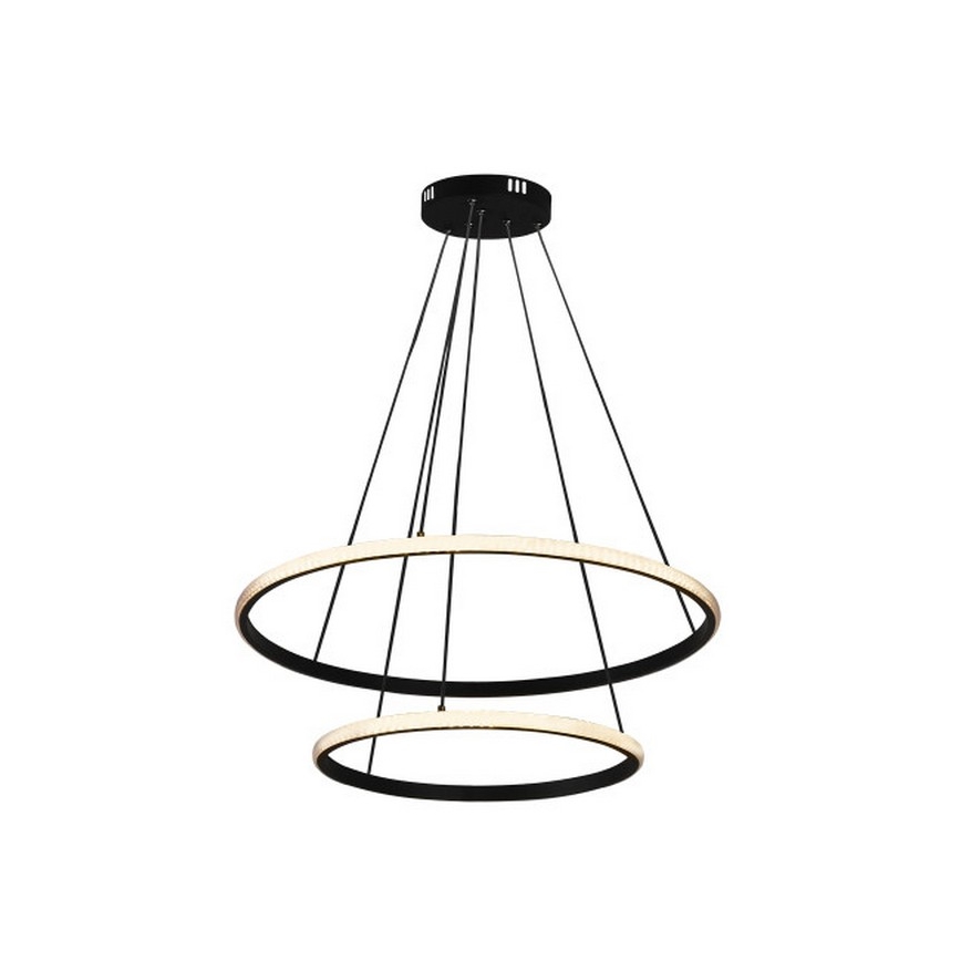 LED-dimmbare Pendelleuchte an Kabel LED/55W/230V 3000-6500K Ø 60 cm + Fernbedienung