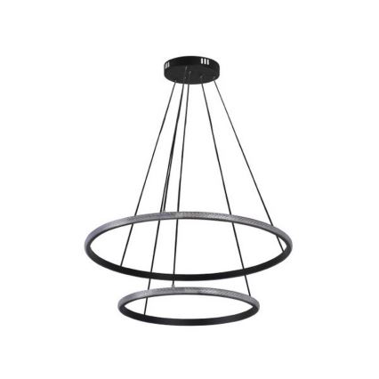 LED-dimmbare Pendelleuchte an Kabel LED/55W/230V 3000-6500K Ø 60 cm + Fernbedienung