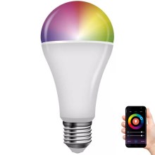 Dimmbare LED-RGB-Glühbirne GoSmart A65 E27/14W/230V 2700-6500K Tuya