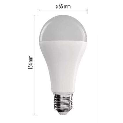 Dimmbare LED-RGB-Glühbirne GoSmart A65 E27/14W/230V 2700-6500K Wi-Fi Tuya