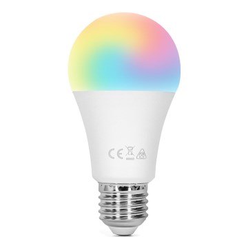 Dimmbare LED-RGB-Lampe E27/8W/230V 3000K + Fernbedienung - Aigostar