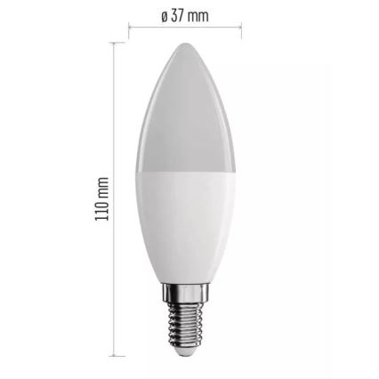Dimmbare LED-RGB-Lampe GoSmart E14/4,8W/230V 2700-6500K Tuya