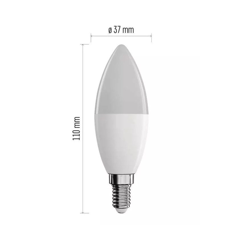 Dimmbare LED-RGB-Lampe GoSmart E14/4,8W/230V 2700-6500K Tuya