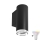 Dimmbare LED RGBW Badezimmerwandleuchte TURYN 1xGU10/6,5W/230V 2700-6500K Wi-Fi IP44 Schwarz