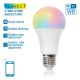 Dimmbare LED-RGBW-Glühlampe A60 E27/9W/230V 2700-6500K Wi-Fi - Aigostar
